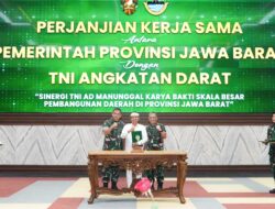Sinergitas TNI AD dan Pemprov Jawa Barat Bangun Daerah
