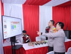 Kapolres Jakarta Barat cek Kesiapan Pos Pengamanan Idul fitri 2025