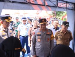 Kapolda Jatim Tinjau Pos Pam Dumpil, Kapolres Madiun Siap Pengamanan Mudik