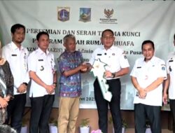 Wali Kota Jakarta Pusat Resmikan Program Bedah Rumah Dhuafa di Kelurahan Bungur