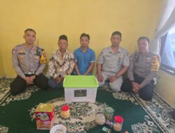 Polres Lamongan Salurkan Santunan Keluarga Korban Laka KAI di Pucuk