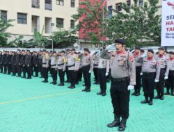 Peringatan Hari Lahirnya Pancasila Polres Jakbar Gelar Upacara
