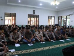 Hari Bhayangkara ke 79 Polres Madiun Gelar Dzikir dan Do’a Bersama