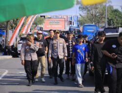 Polres Madiun Amankan Kegiatan Pengesahan Warga Baru IKSPI Kera Sakti