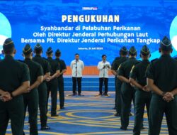 Perkuat Sinergi Keselamatan Pelayaran, Kemenhub dan KKP Kukuhkan 30 Syahbandar Perikanan