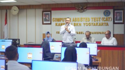 Sekretaris BPSDMP Pantau Langsung Seleksi Kompetensi Dasar SIPENCATAR POLBIT 2025