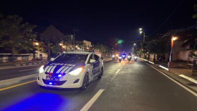 Jaga Kondusifitas, Polres Madiun Gelar Patroli bersama Forkopimda