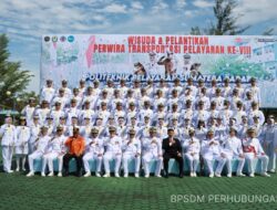 124 Perwira Transportasi Laut dilantik, Poltekpel Sumbar Cetak SDM untuk Kemajuan Indonesia