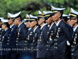 Wisuda Gabungan 3 Sekolah Transportasi Kota Makassar Kemenhub Luluskan 1.275 Perwira