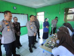 Polres Madiun Gelar Program Makanan Bergizi Gratis di MTSN 12 Sidorejo, Wungu
