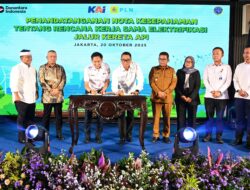 Menhub Dudy Dorong Perluasan Elektrifikasi Jalur Kereta Api