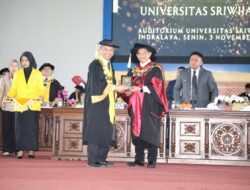 Sampaikan Orasi Ilmiah di UNSRI, Mendagri Tito Beberkan Peran Pendidikan Tinggi Songsong Indonesia Emas 2045