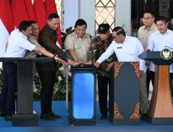 Presiden Prabowo Subianto Resmikan Stasiun Tanah Abang Baru