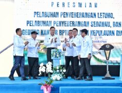 Pemerintah Resmikan Pelabuhan Penyeberangan Letung dan Pelabuhan Penyeberangan Sedanau